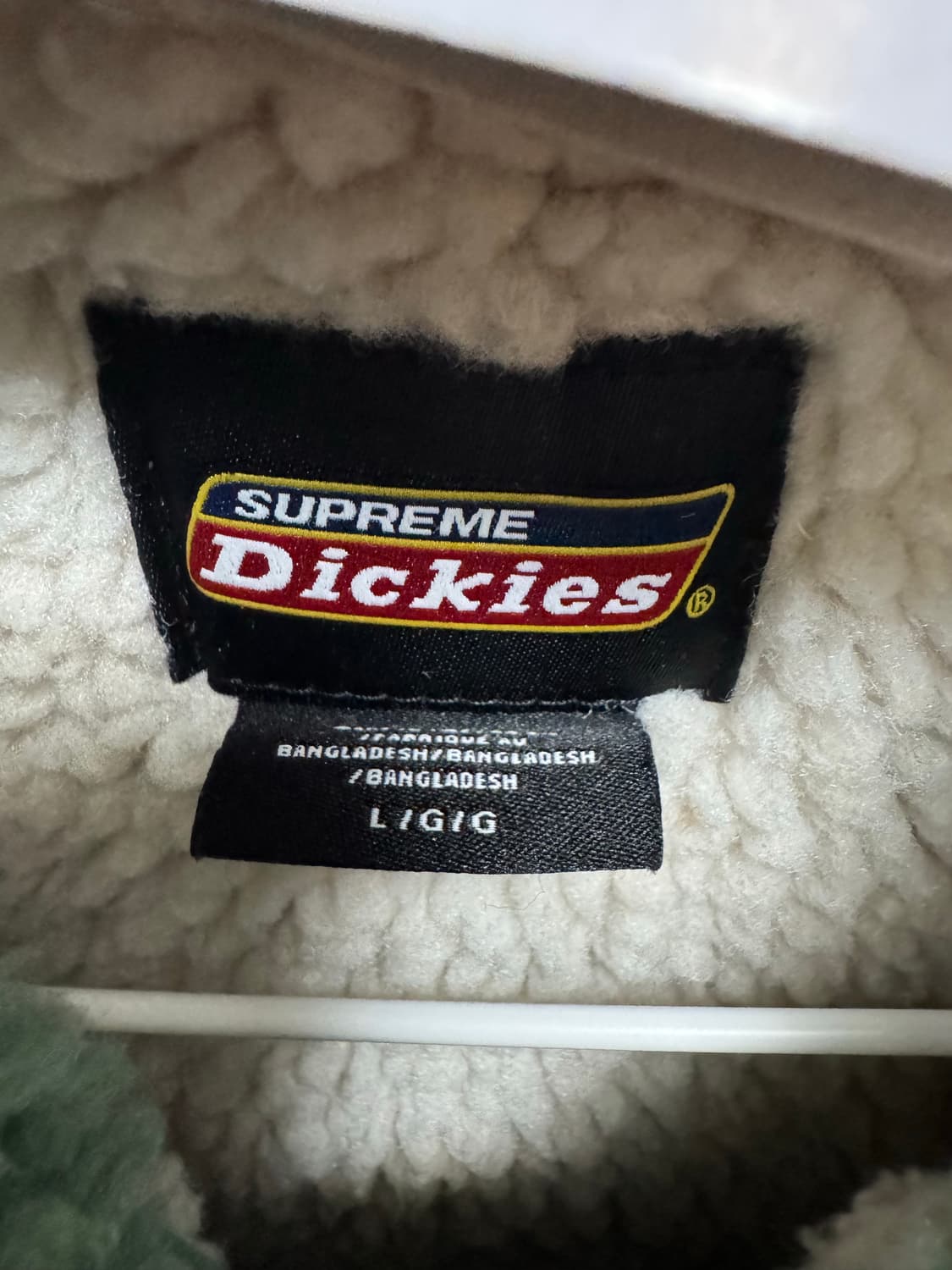 슈프림 x 디키즈 퍼칼라 봄버자켓 판매중! 상품이미지2