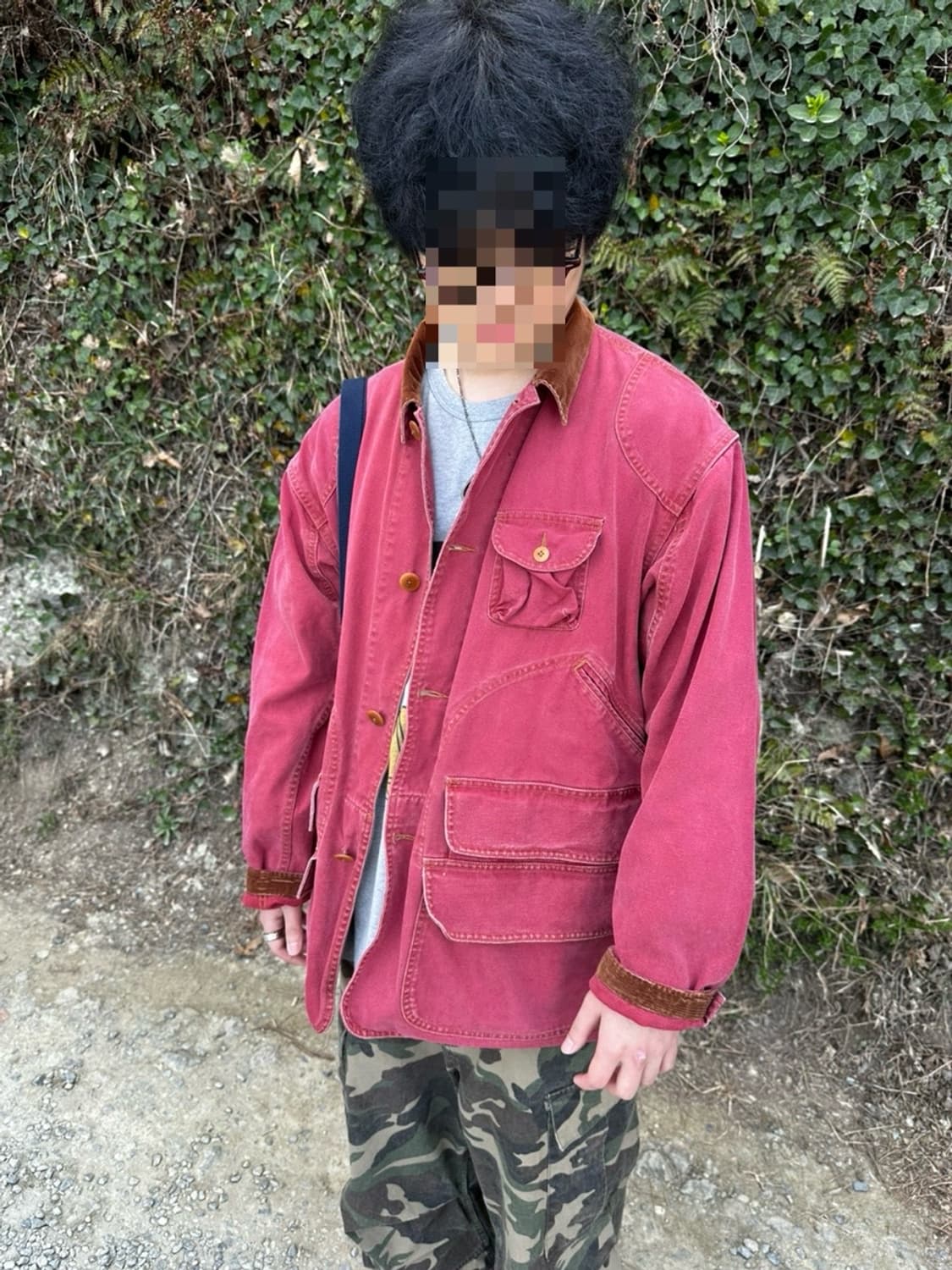 폴로 빈티지 코듀로이 칼라 캔버스 자켓 마젠타 상품이미지8