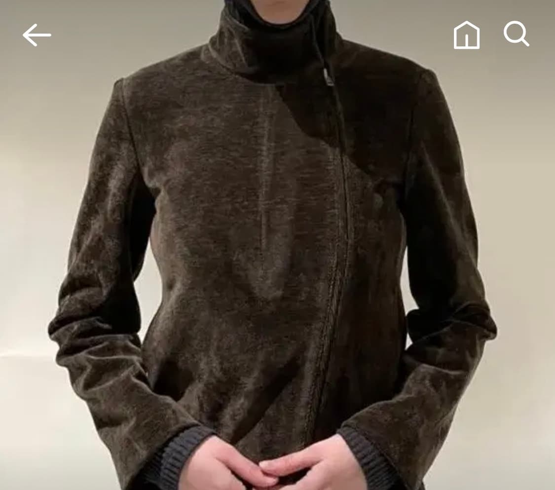 페인츄얼 peinture 스웨이드 자켓 상품이미지1