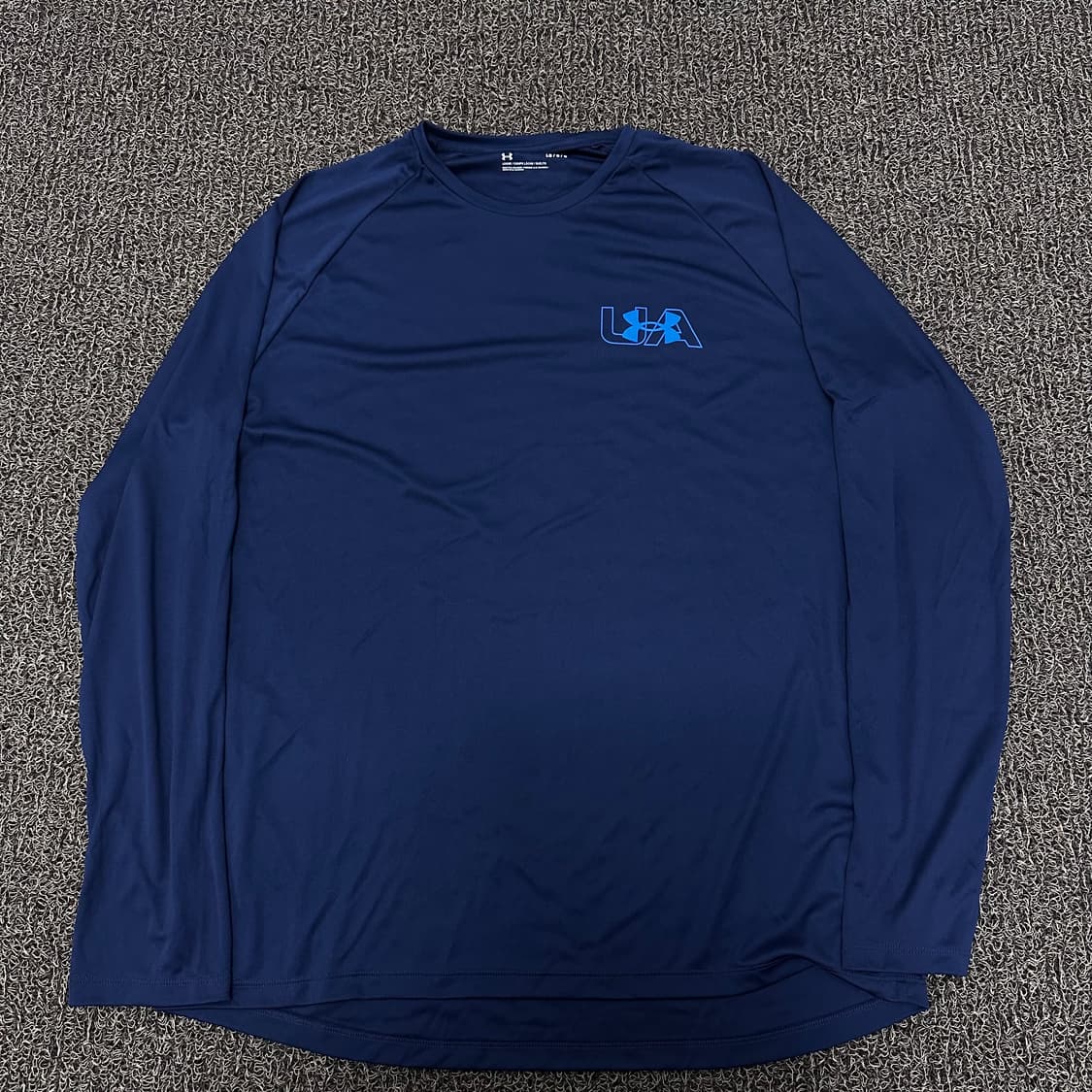 언더아머 기능성 긴팔티셔츠 네이비 L 상품이미지1