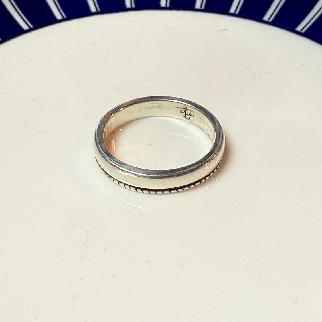 ATSA 패턴 링 상품이미지1