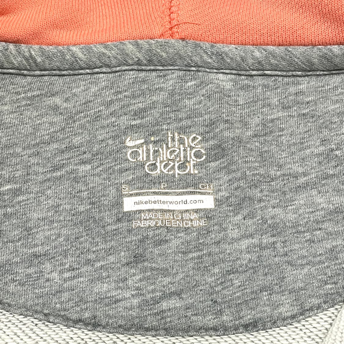나이키 스우시로고 그레이 후드집업 여성S 상품이미지6