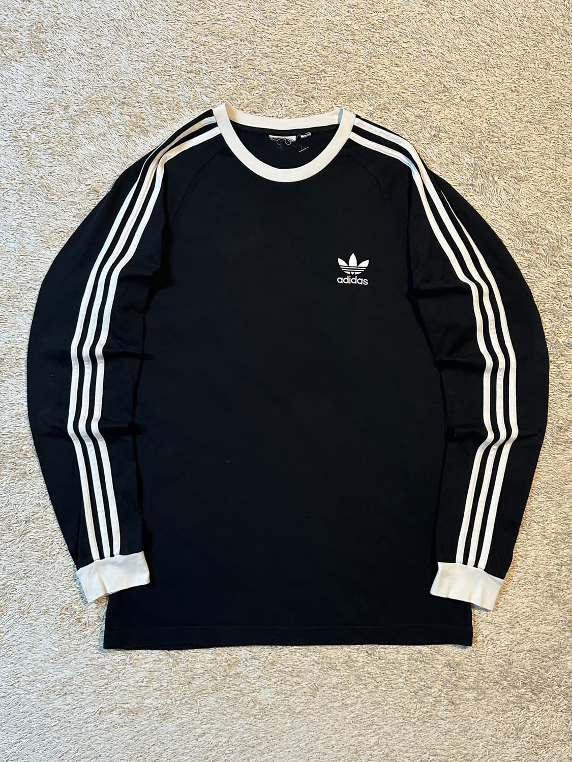 아디다스 ADIDAS 파이어버드 스포티 사이드라인 롱슬리브 블랙 상품이미지1