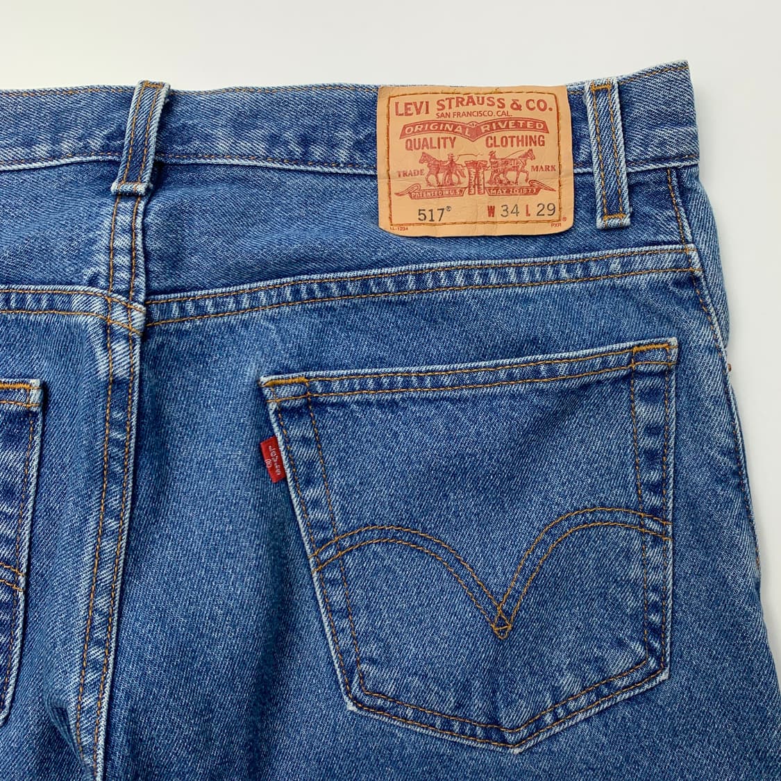 [34/정품] 00s 리바이스 517 부츠컷 데님 팬츠 L2-0027 상품이미지5