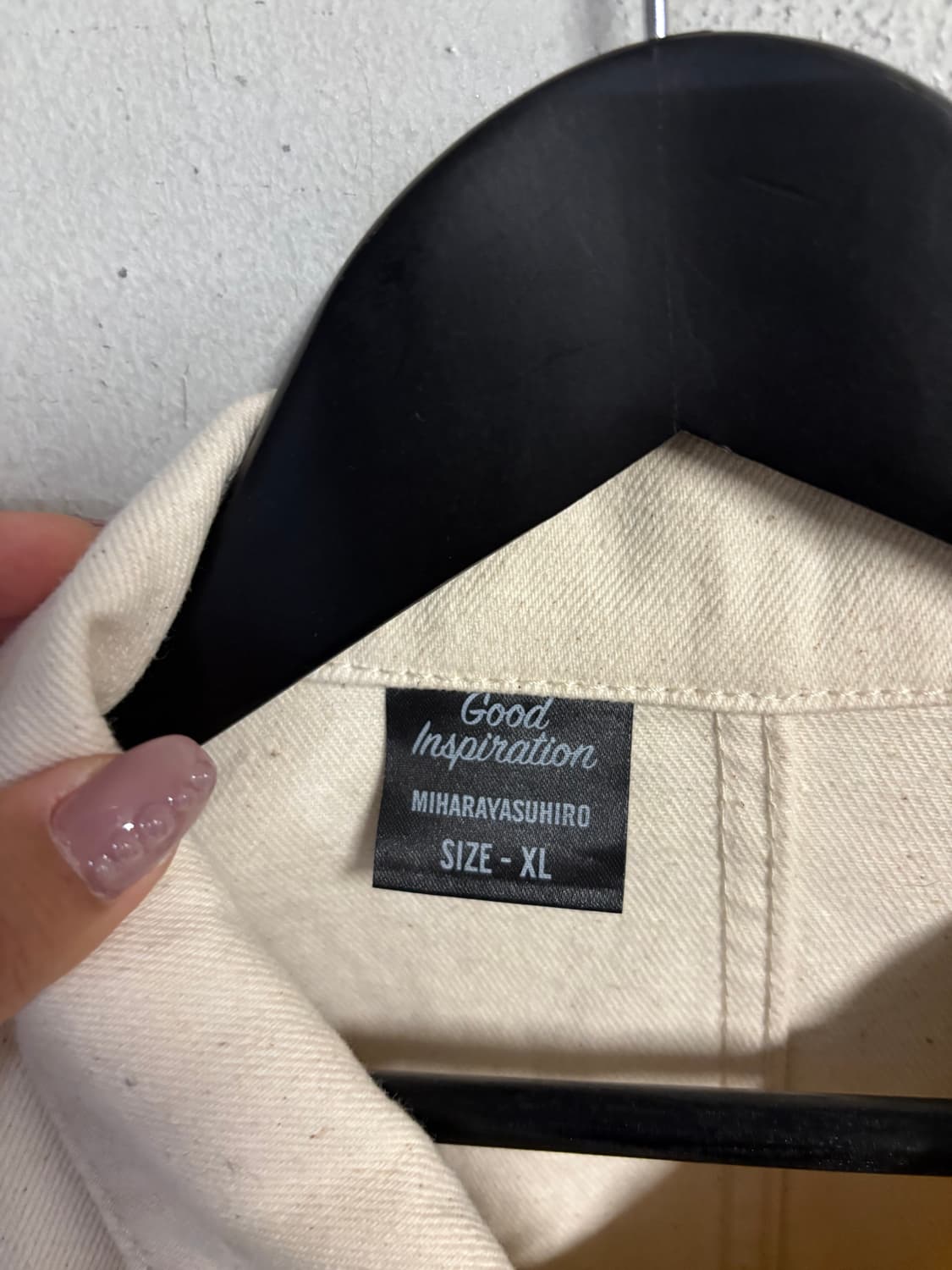 MIHARA YASUHIRO x GU trucker jacket ivor 상품이미지7