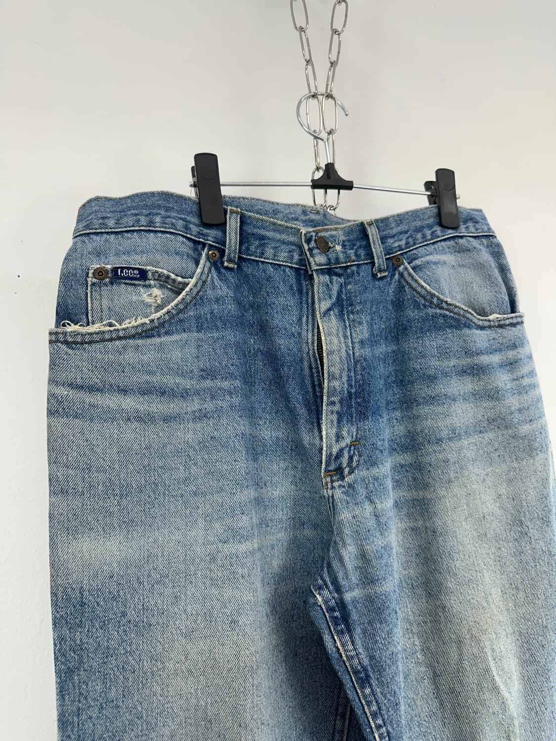 LEE Distressed washing denim jeans 상품이미지7