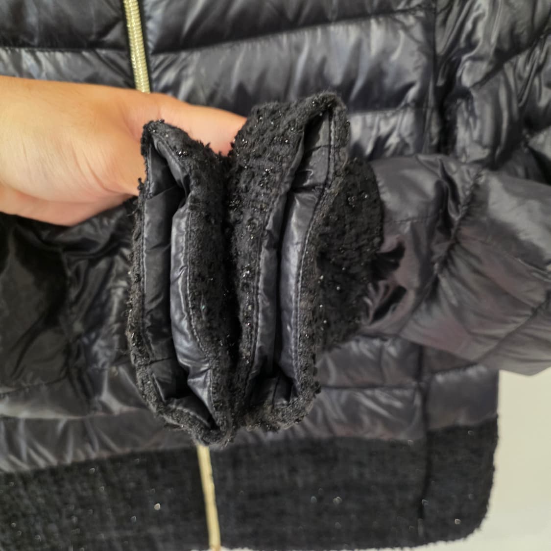 에르노 블랙 퀼팅 구스패딩 자켓 40 상품이미지6