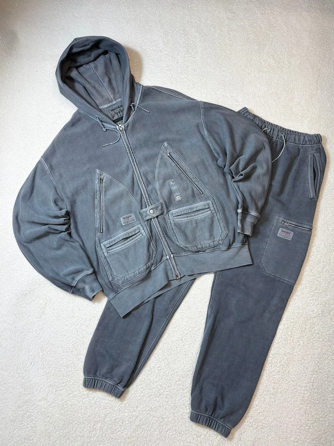 스펙테이터 x 헨리코튼 피셔맨 타입 2 후드집업 셋업 pn6175 상품이미지1