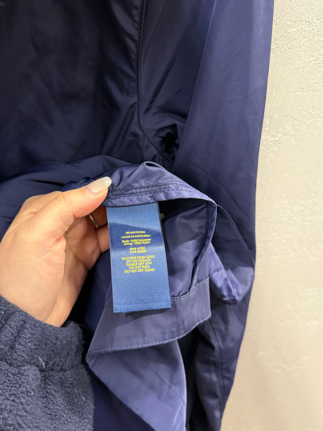 폴로 랄프로렌 골프 후디드 야상 자켓 바람막이 L 상품이미지6