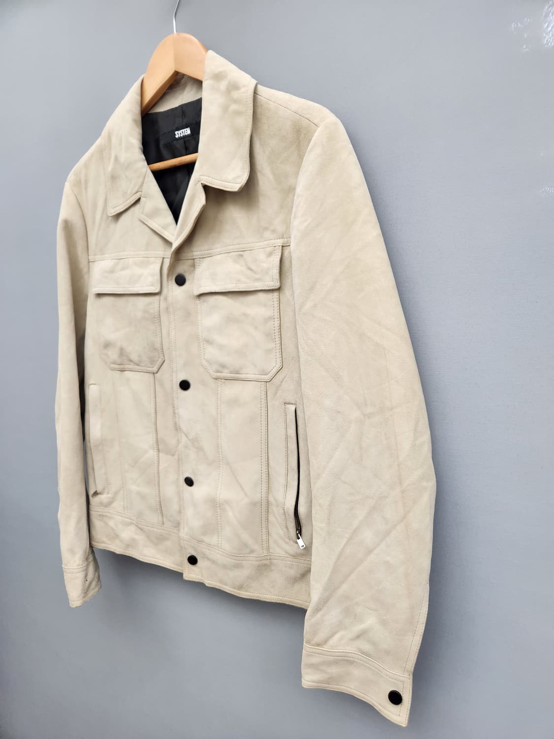 시스템옴므 (남주혁) 스웨이드 자켓 초판 양가죽 100 상품이미지3