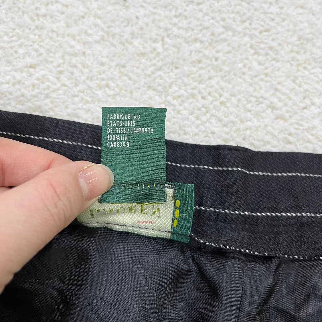 12 랄프로렌 여성 린넨 와이드 팬츠 0312M2 상품이미지4