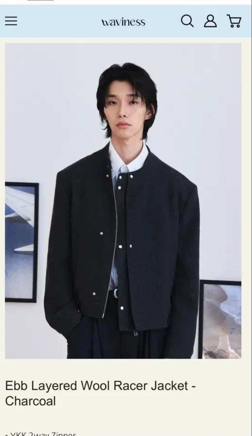 웨이비니스 레이서 자켓 2사이즈 상품이미지1