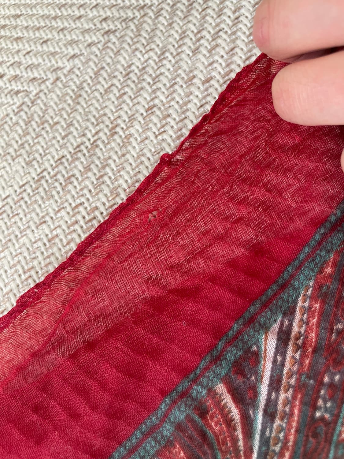 빈티지 페이즐리 머플러 스카프  J04415 상품이미지6