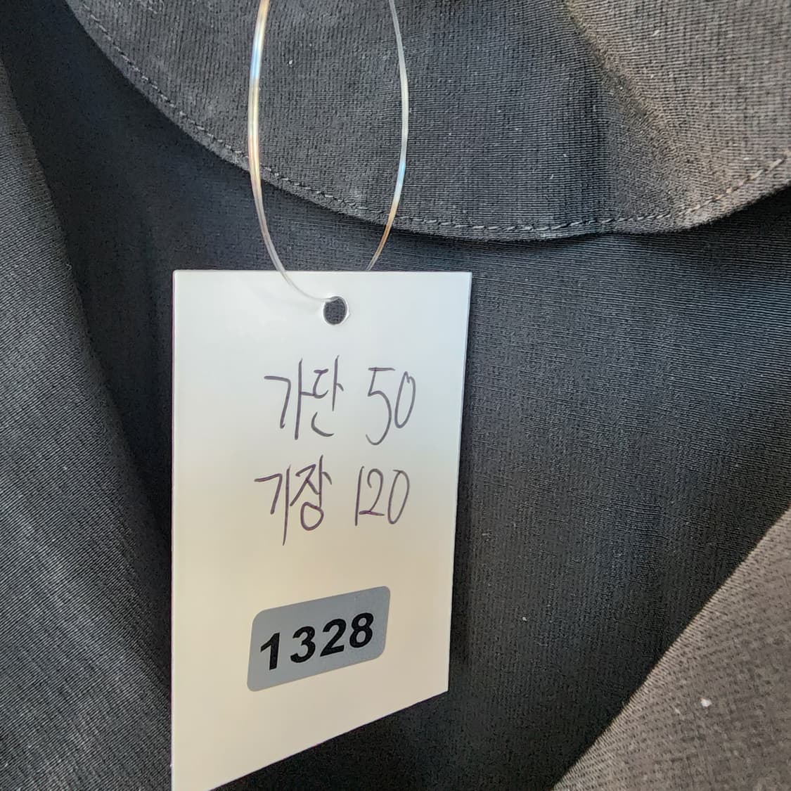 지컷 블랙 반팔 롱 원피스 셔츠형 상품이미지8