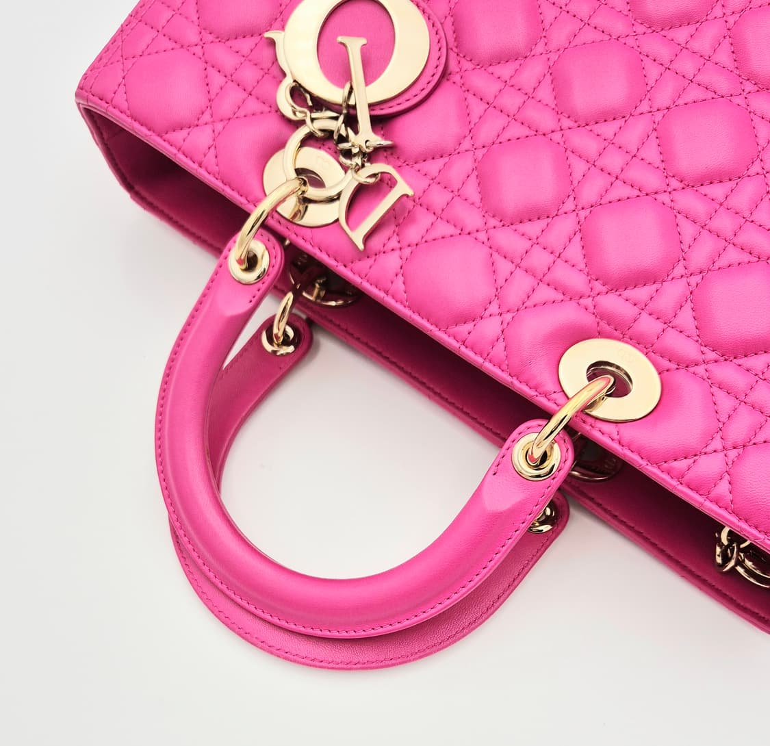 크리스찬 디올 레이디 디올 라지 토트백 겸 숄더백 상품이미지6