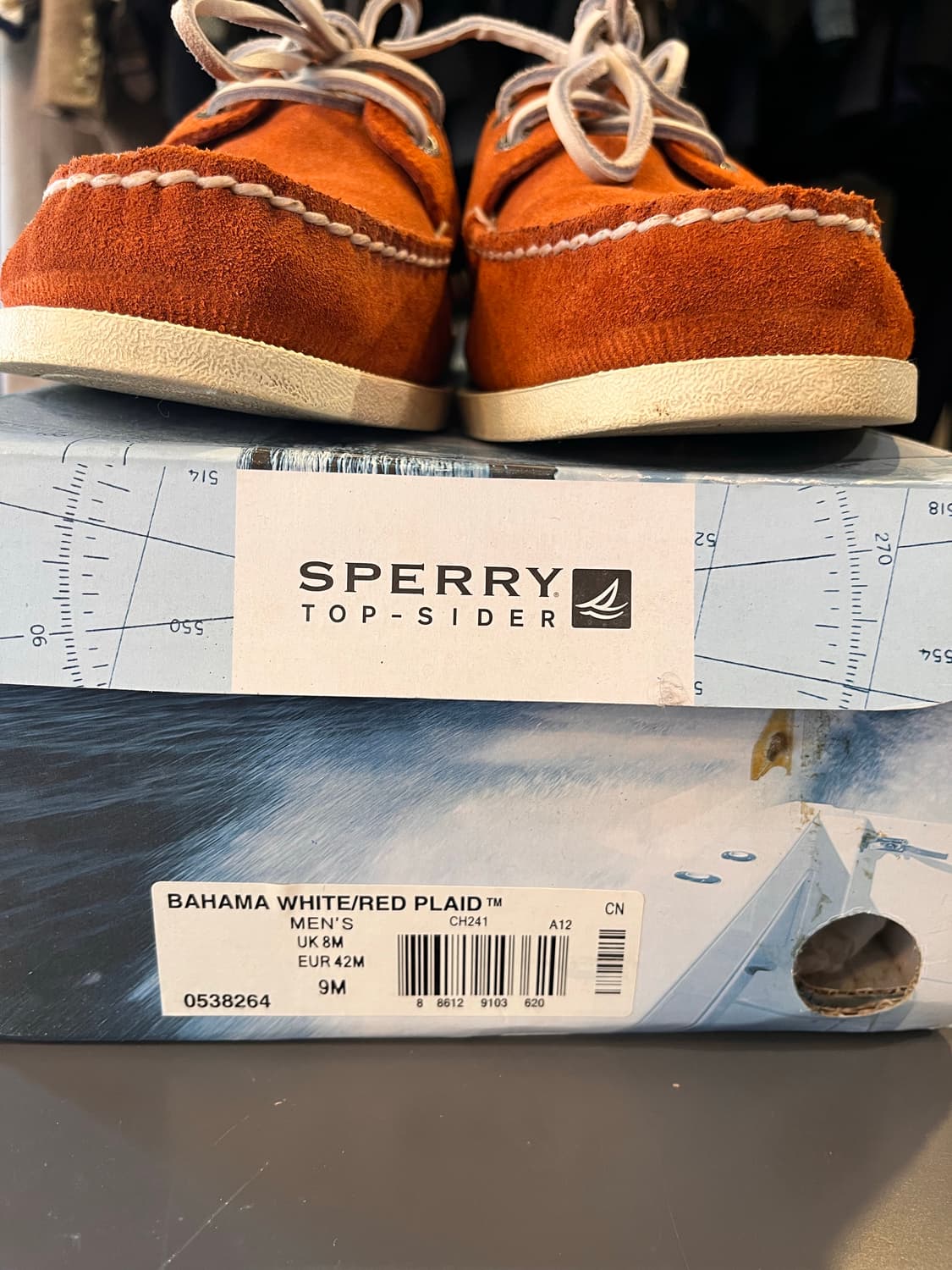 스페리 탑사이더 스웨이드 보트슈즈(280mm) 상품이미지6