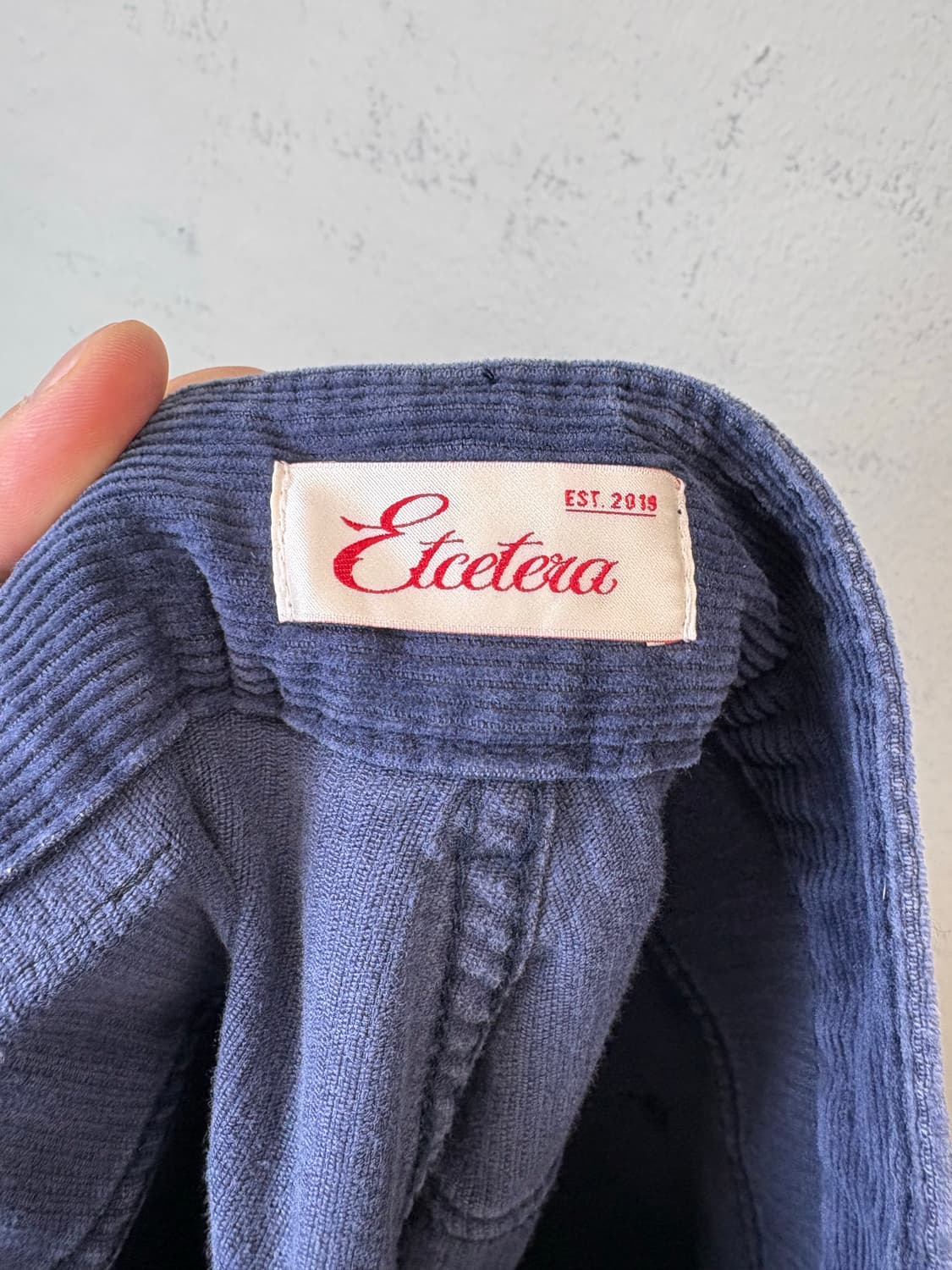 ETCE 이티씨이 리암 코듀로이 팬츠 네이비 상품이미지8