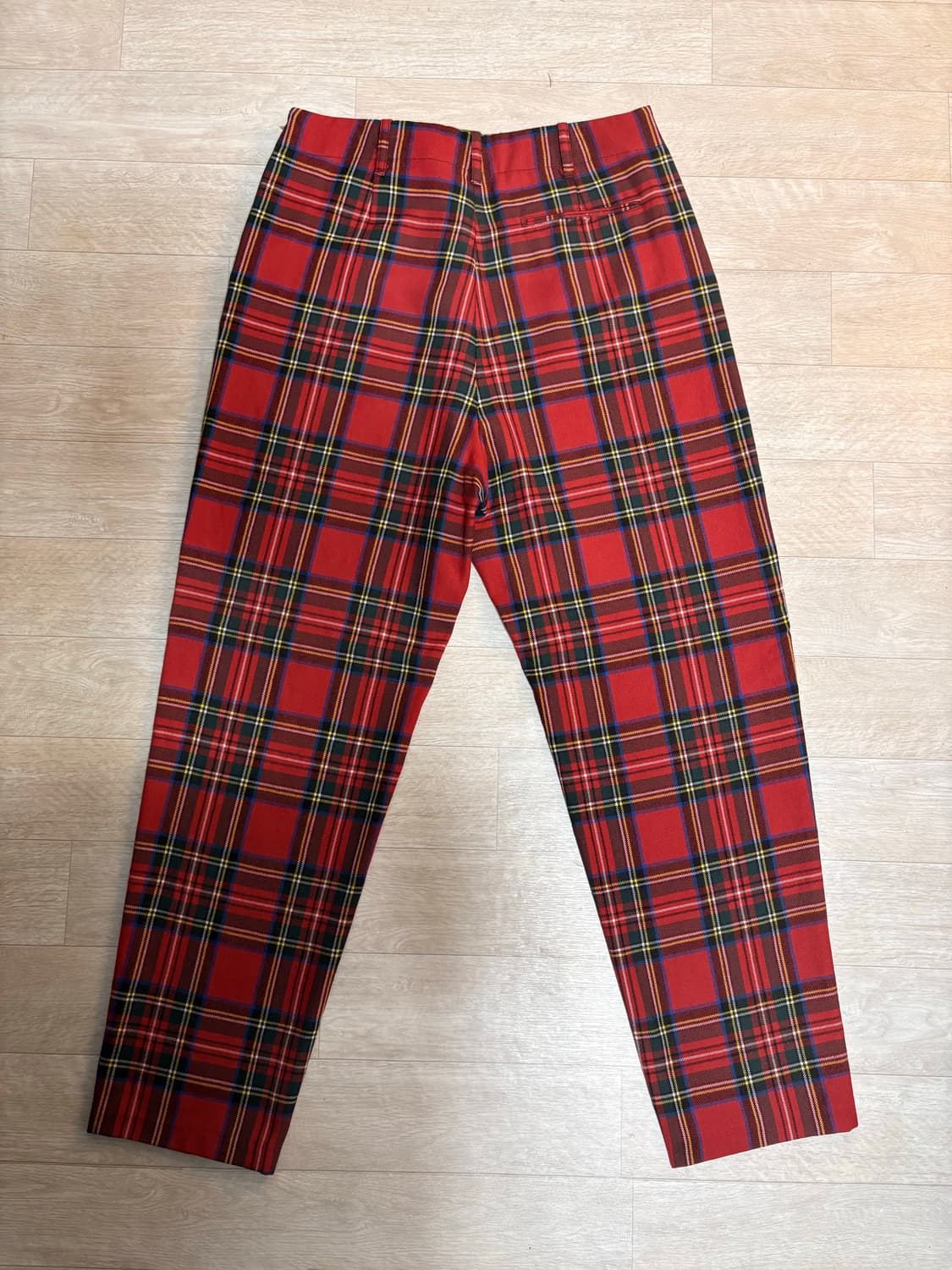 magliano 마리아노 레드 체크 바지 마그리아노 상품이미지2