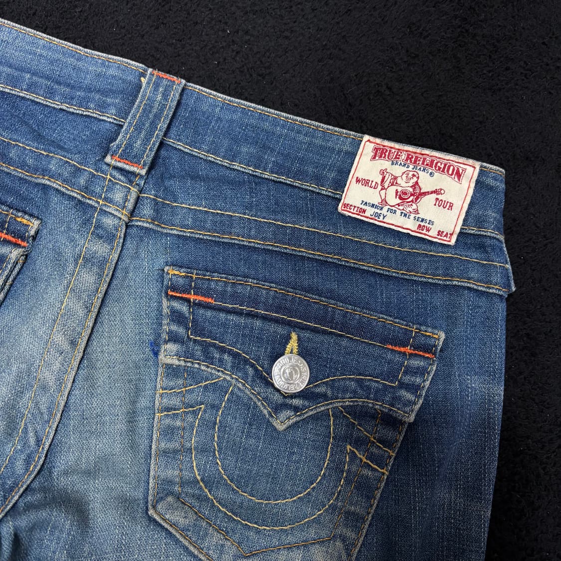 26 트루릴리전 JOEY 워싱 부츠컷 플레어진 상품이미지3