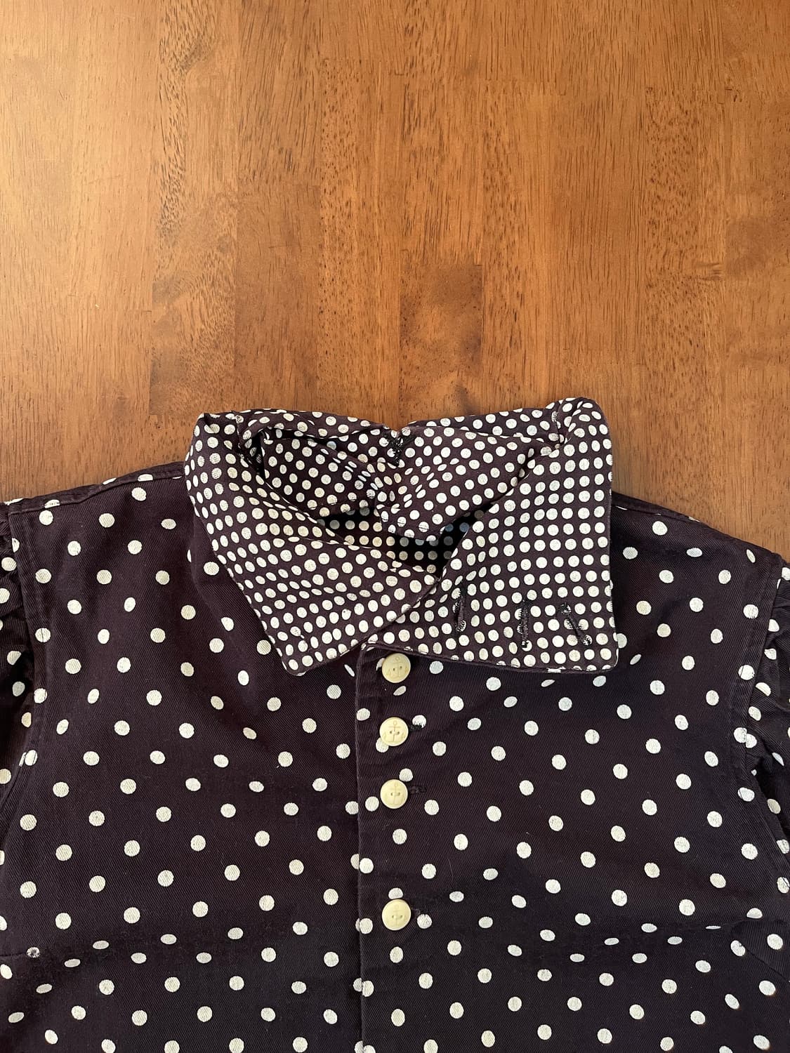 캐피탈 폴카도트 셔츠 블라우스 상품이미지4