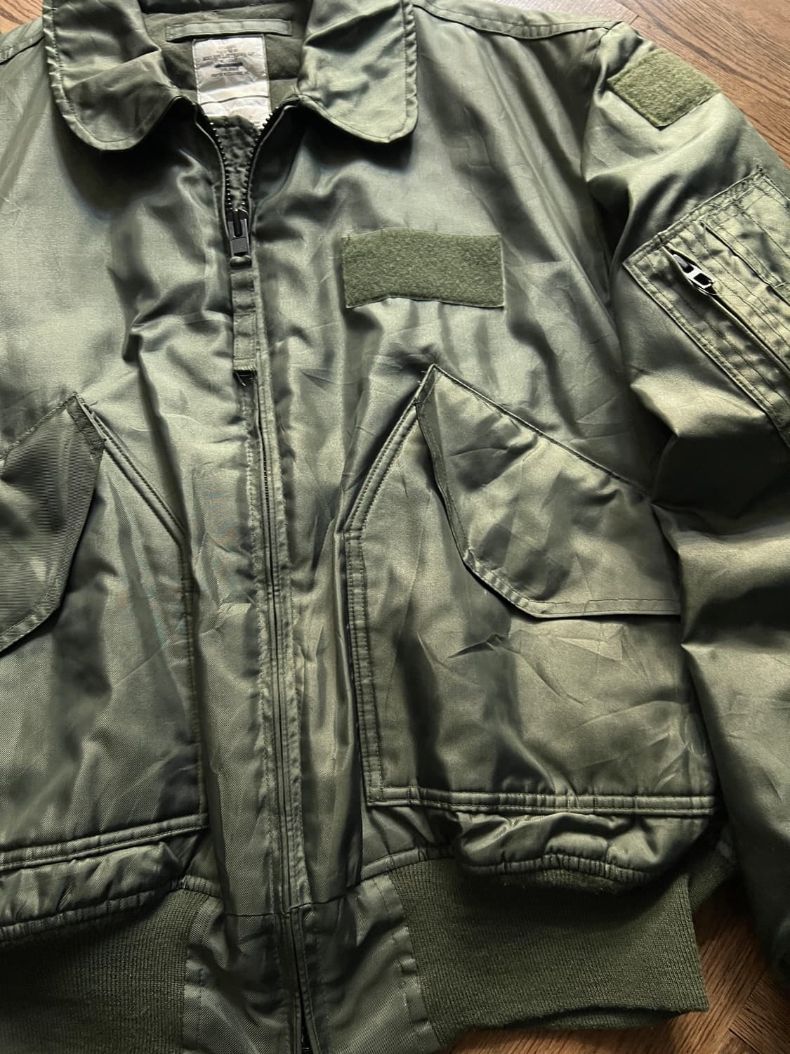 [L]80's 오리지널 미 공군 CWU-45P 항공 점퍼 상품이미지3