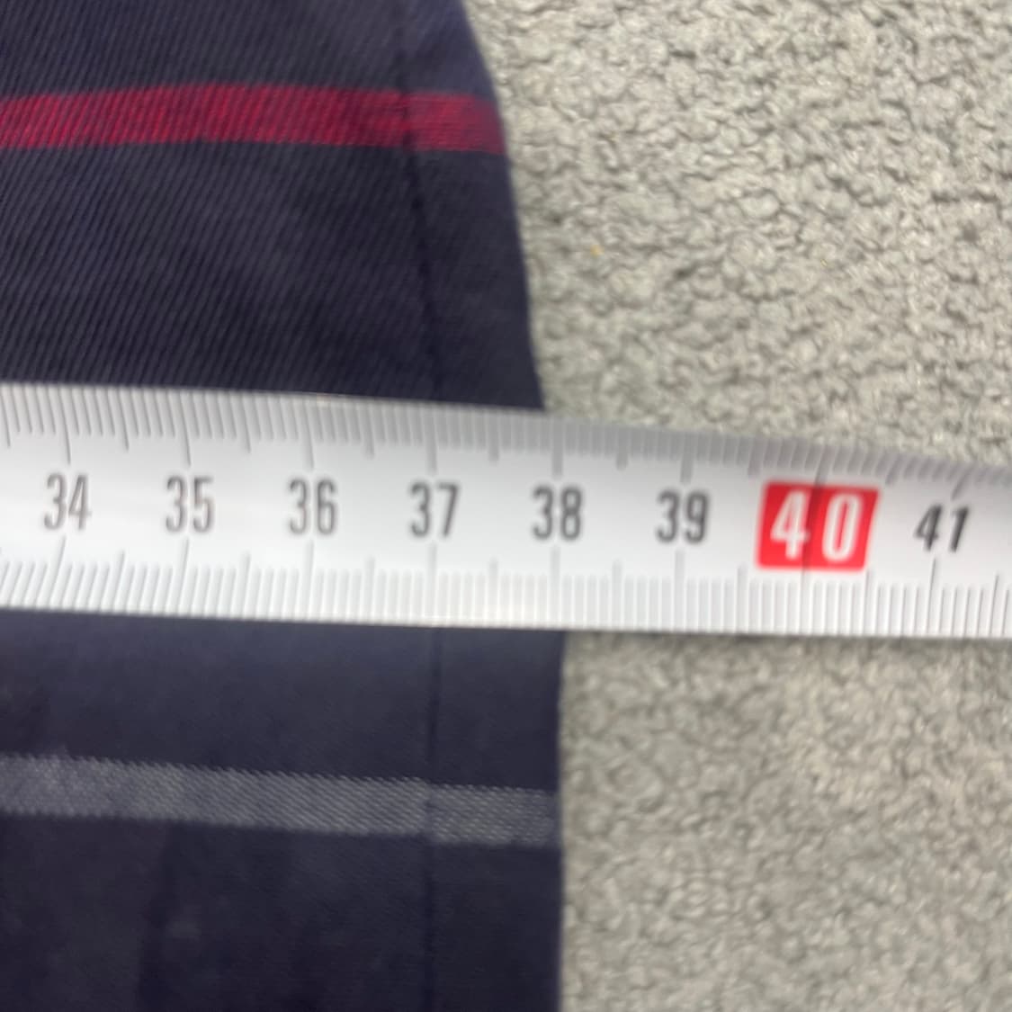 44-55 버버리 여성 벨티드 체크 와이드 반바지 상품이미지7