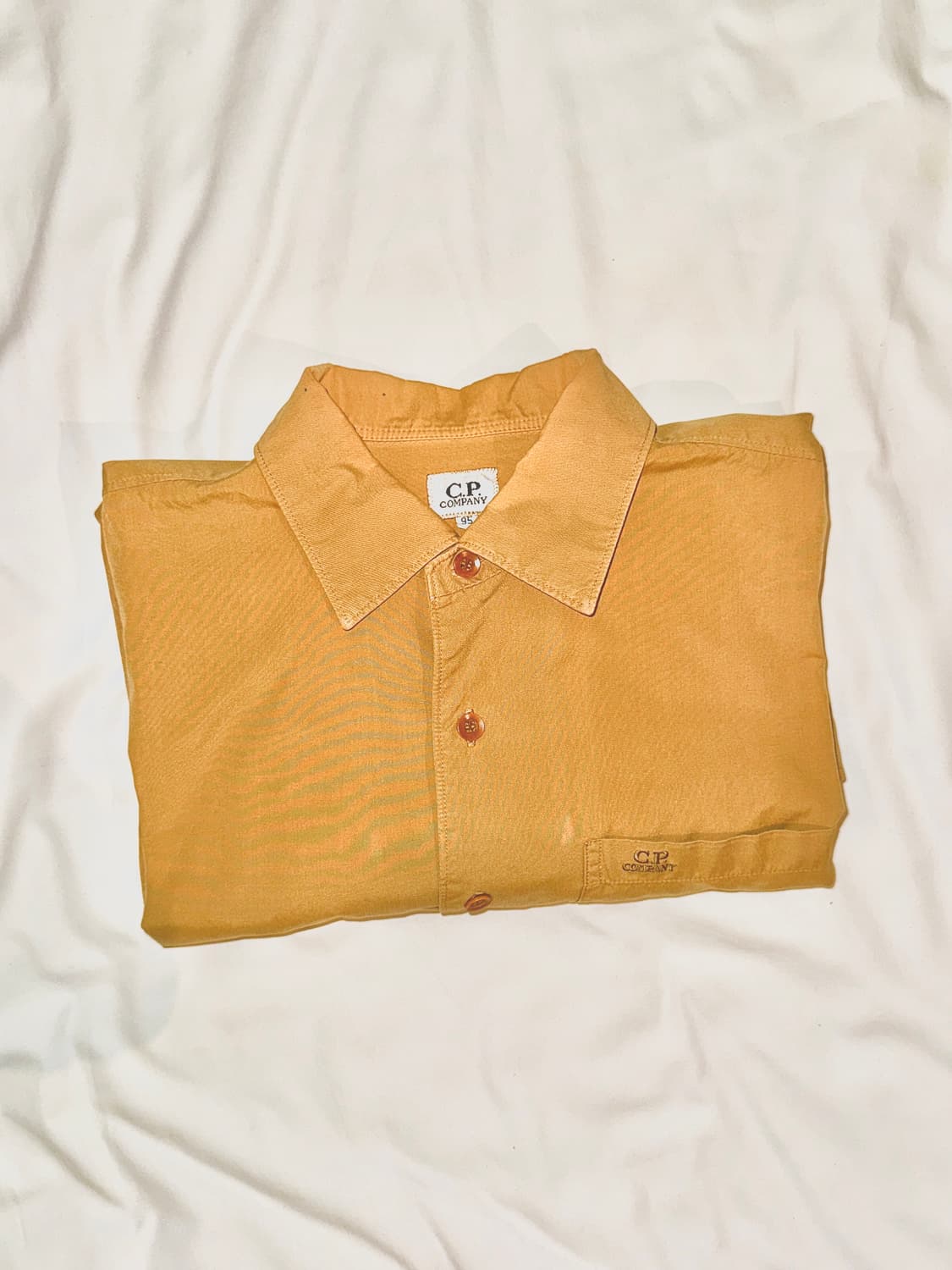 C.P. Company 올드 카멜 오버셔츠 90s 상품이미지10