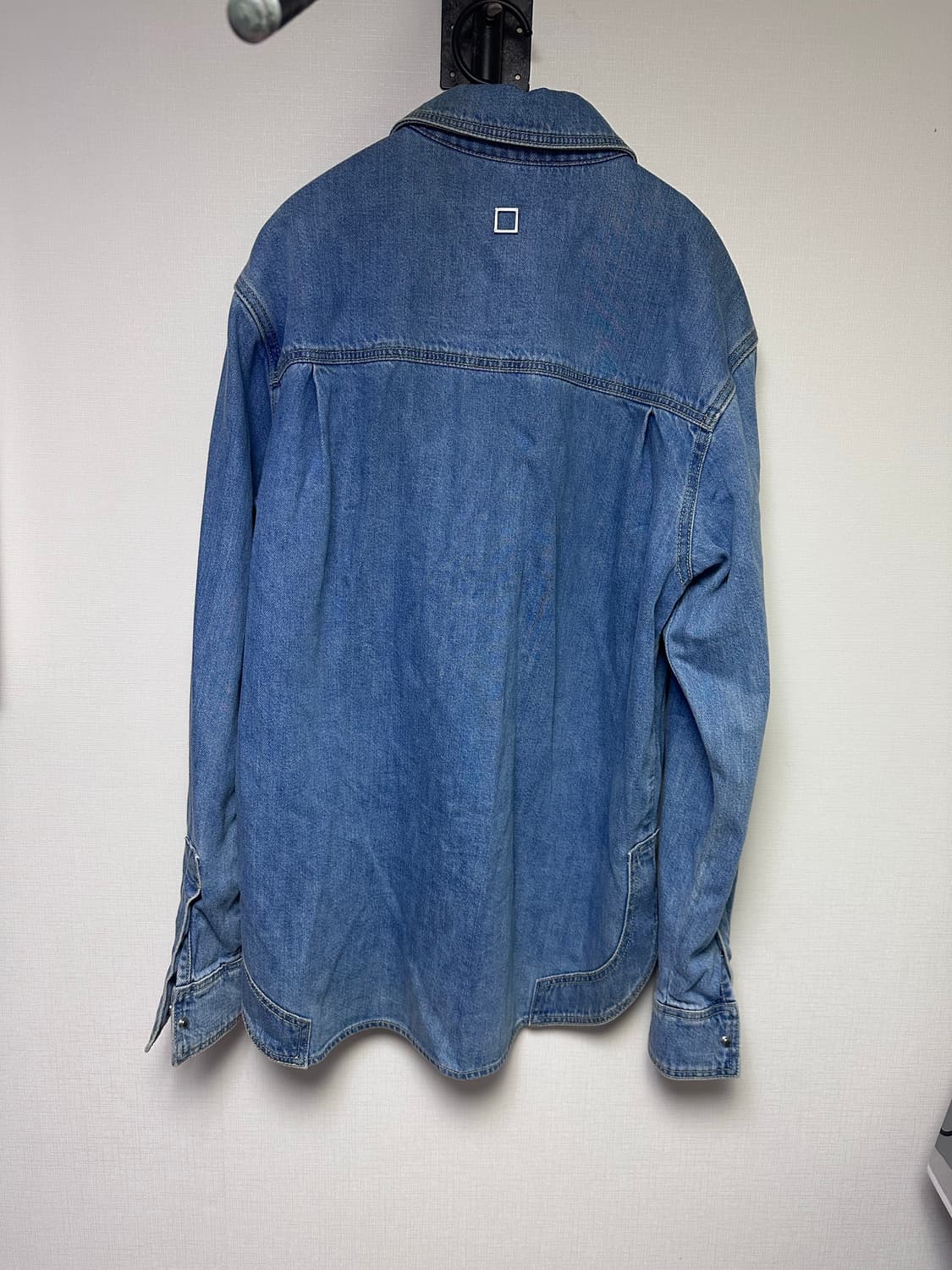 우영미 데님 셔츠 48 상품이미지2