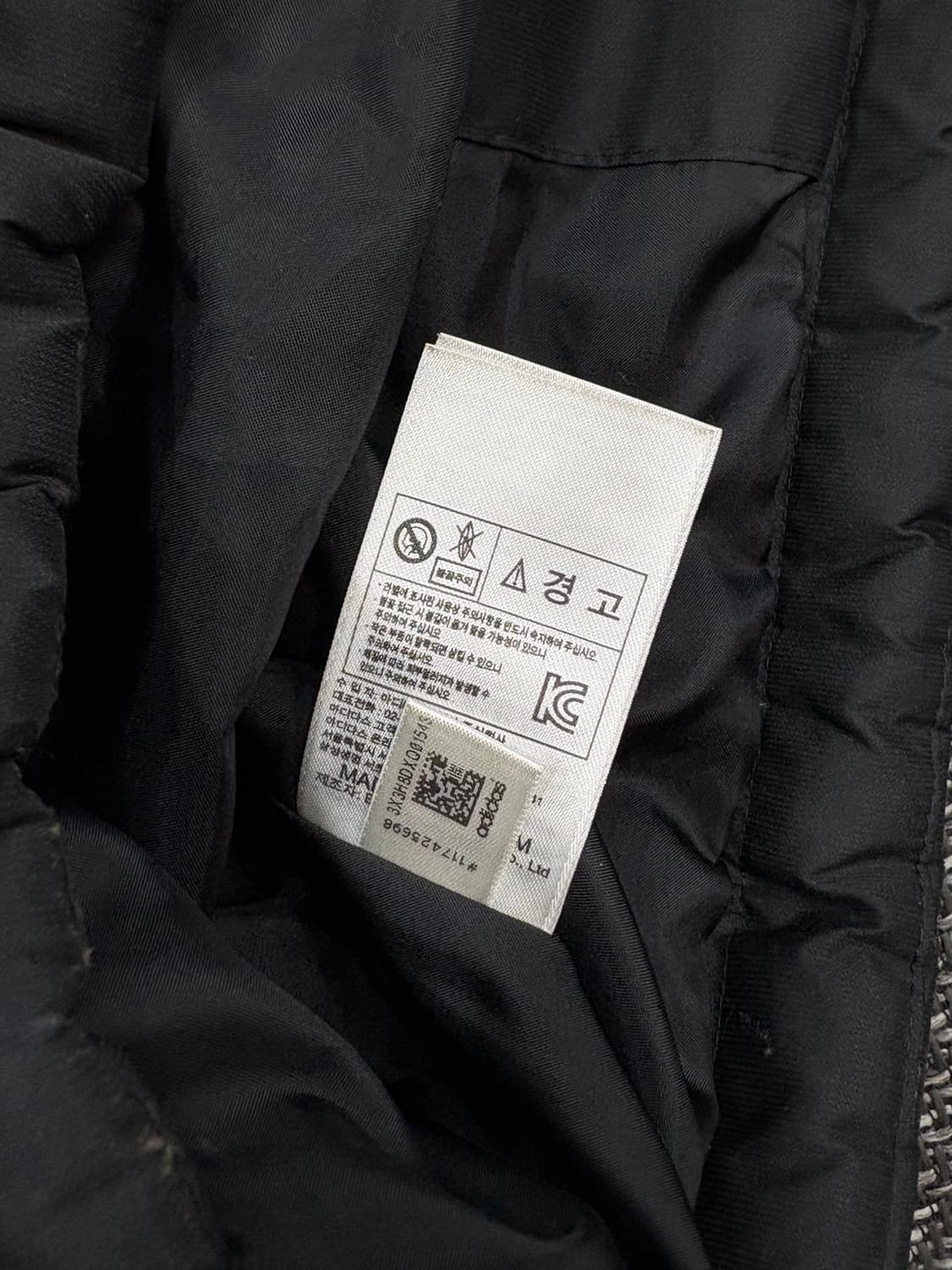 아디다스 경량 롱패딩 블랙  상품이미지6