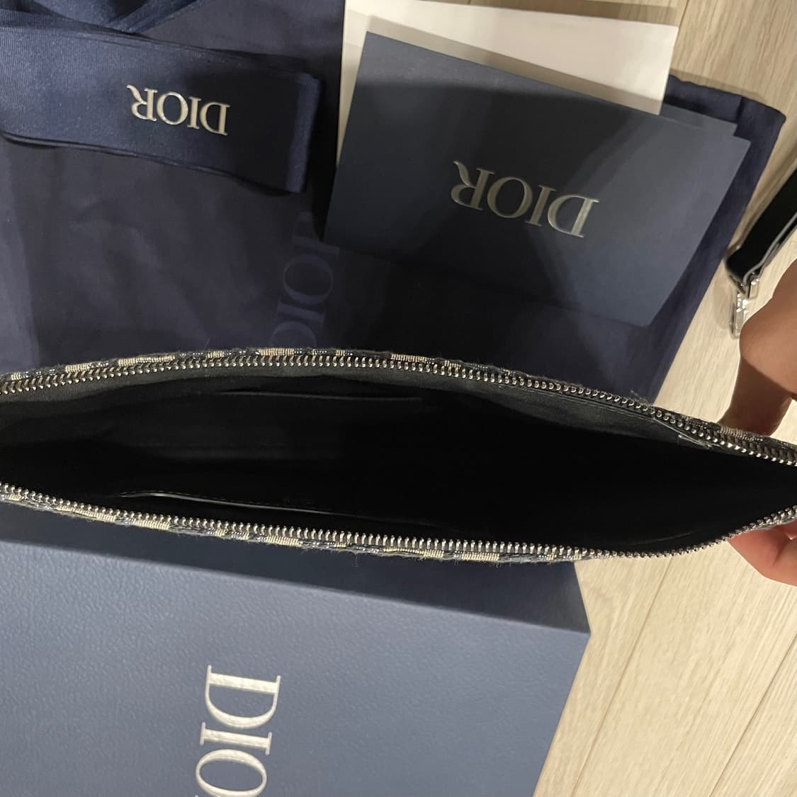 디올 오블리크 A4 클러치 상품이미지6