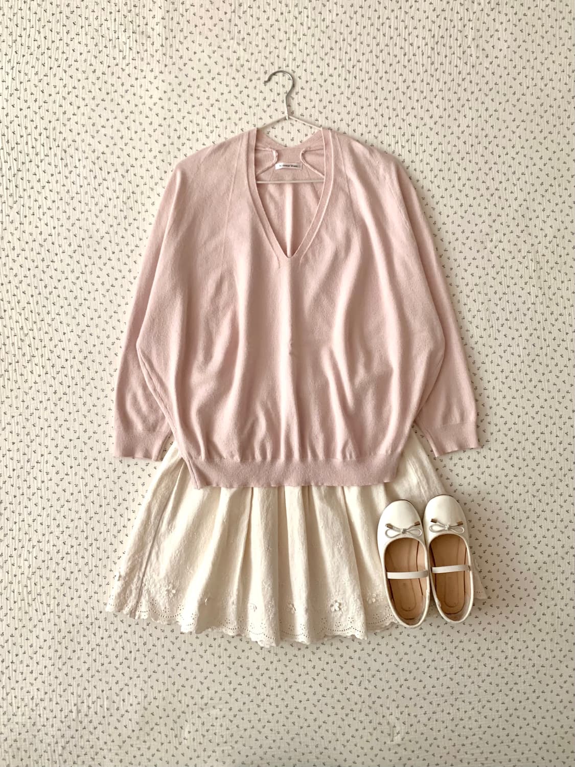 파스텔핑크 딸기우유 아방 니트 상품이미지5