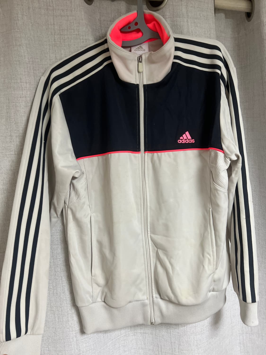 아디다스 배색 핑크 져지 상품이미지7