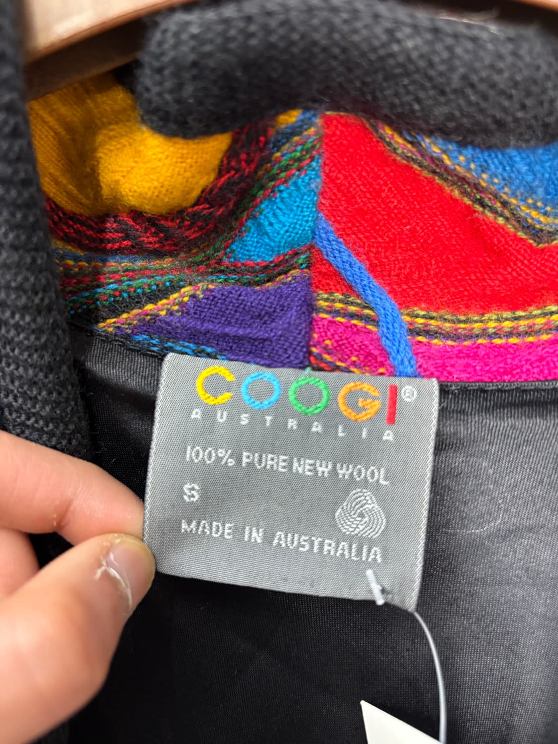 쿠지 오스트레일리아 케이블 니트 롱 가디건 A3147 상품이미지5