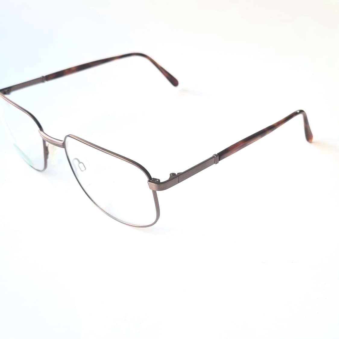 데드스탁 XXXL 사각 온테 브라운 안경테 252 상품이미지5