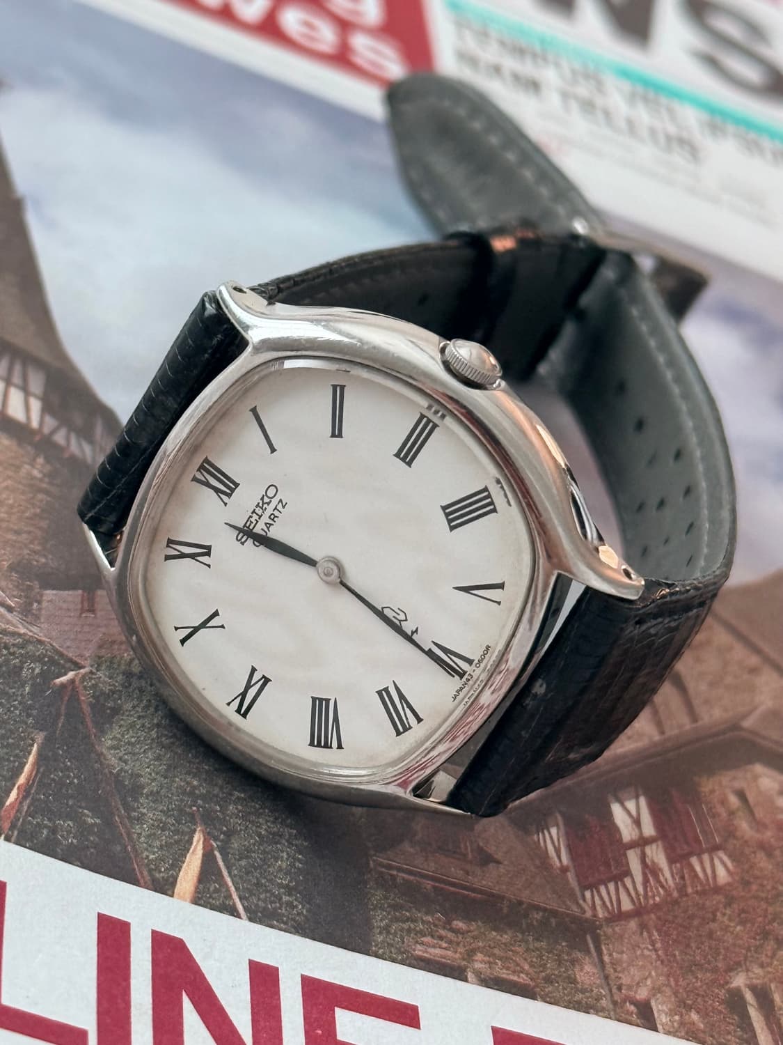 Seiko 세이코 Roman index  White Diel 상품이미지3