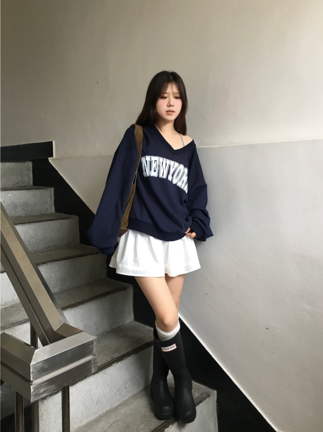 아워캐비넷 뉴욕 맨투맨 (미시착) 상품이미지5