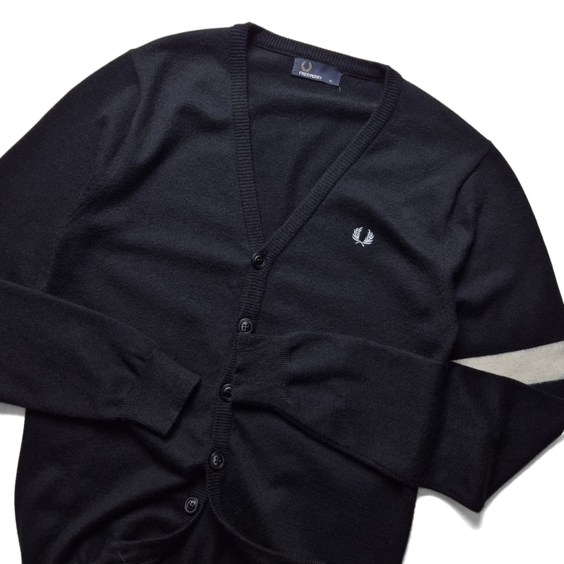 [XL] 프레드페리 울코튼 가디건 상품이미지1
