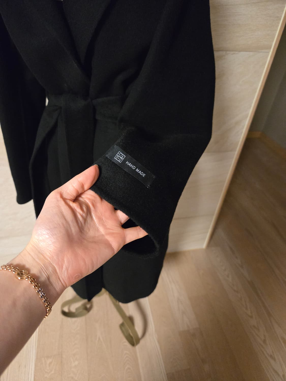 [66] 에고이스트 밸트 울 롱코트 상품이미지5