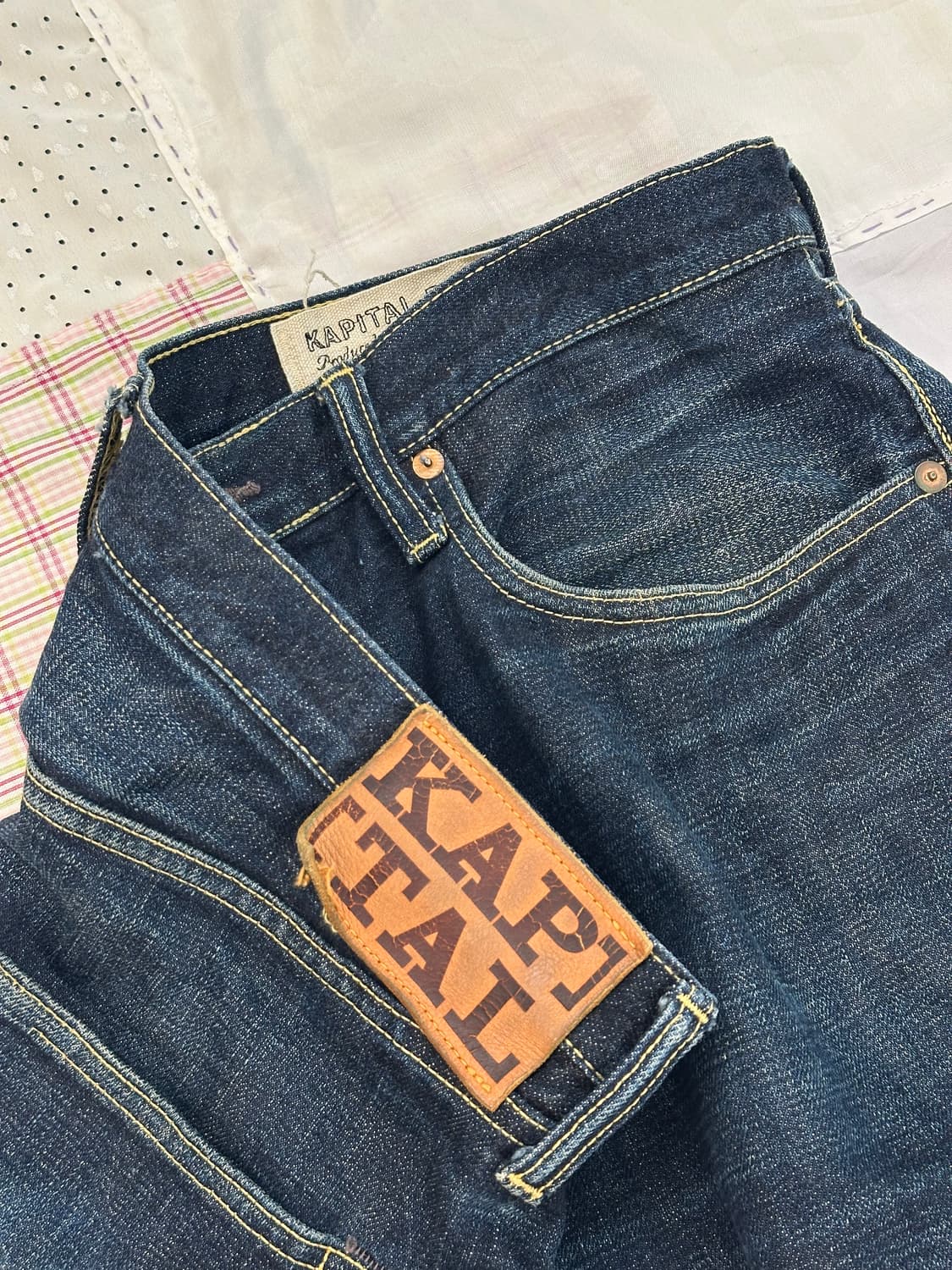 캐피탈 데님 팬츠 상품이미지1