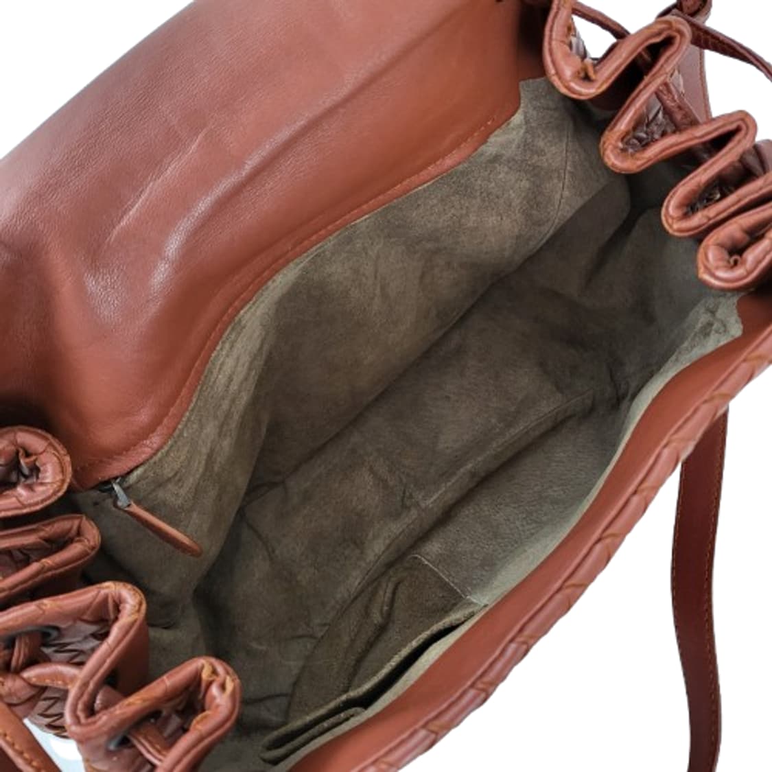 정품 보테가베네타 인트레치아토 나파가죽 플랩 숄더/크로스백 상품이미지10