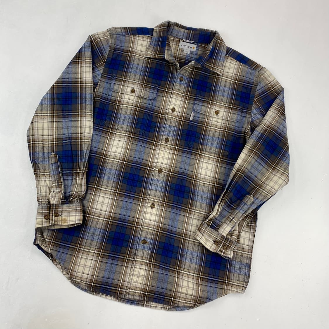 칼하트 OG 포켓 체크 워크 셔츠 (100) 상품이미지2