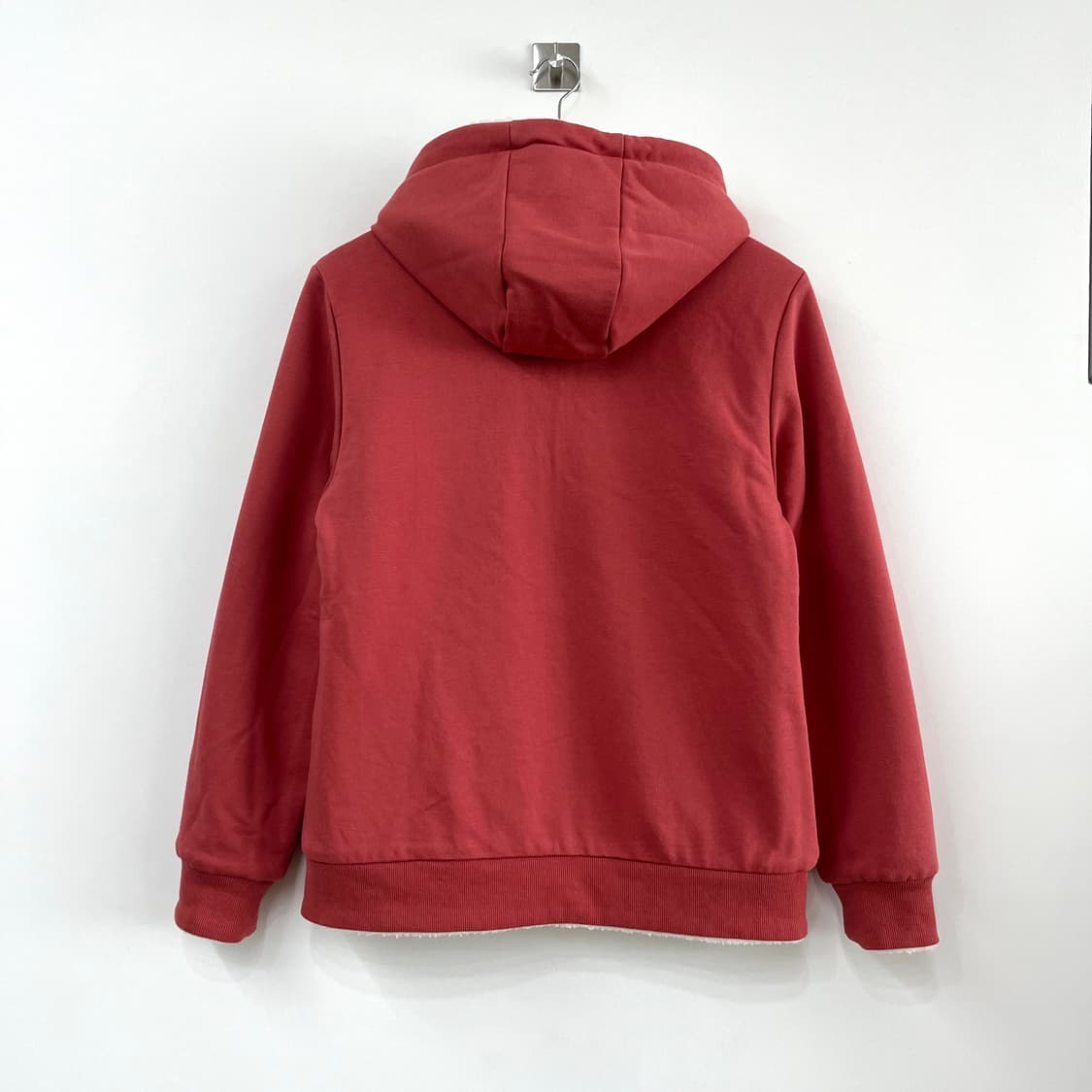 지프 리버시블 핑크 양털 뽀글이 양면 플리스 후드집업 상품이미지9