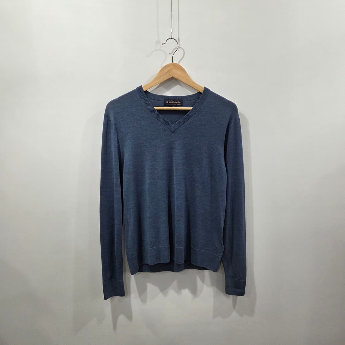 브룩스브라더스 브이넥 울 니트 S 상품이미지1