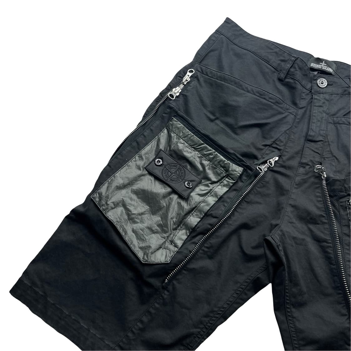 Stone Island Shadow Project Bermuda BLK 상품이미지3