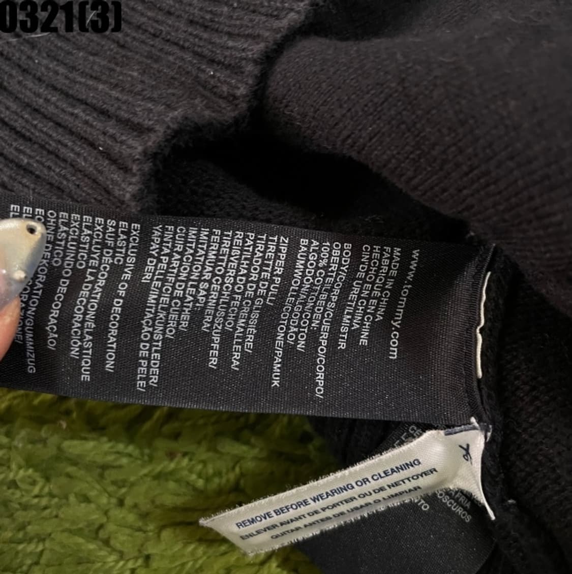 타미힐피거 니트 자켓 상품이미지5