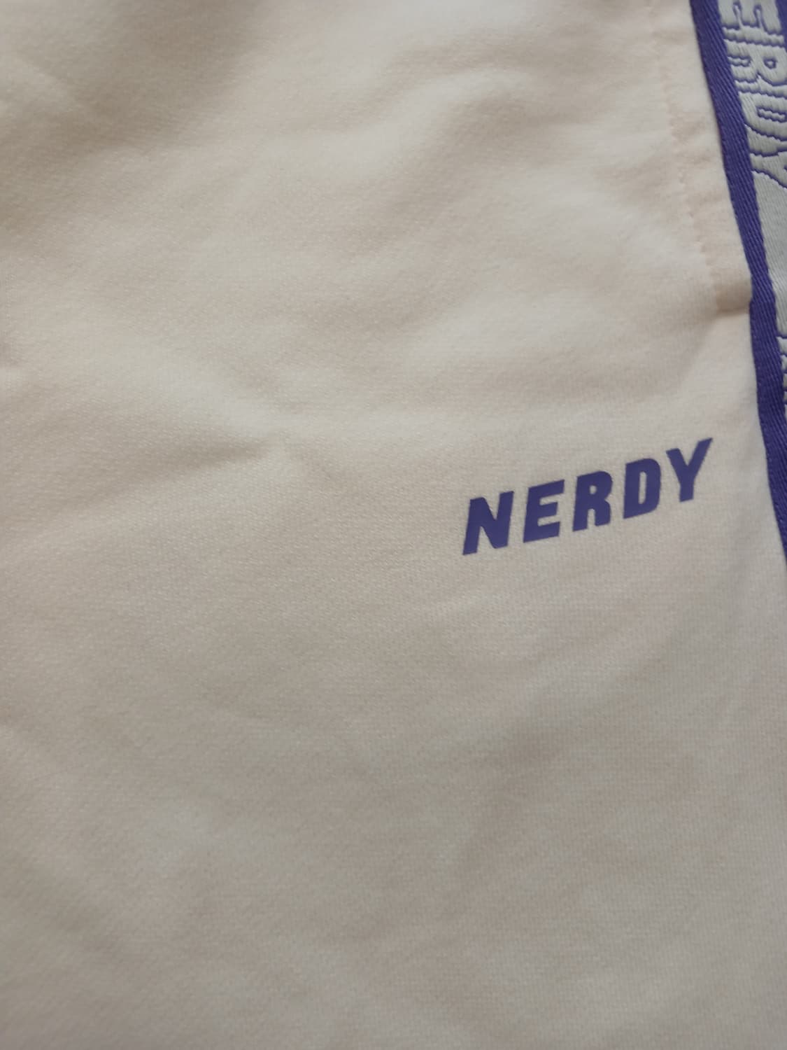 Nerdy 퍼플 탭 스트링 베이지 면바지 상품이미지2