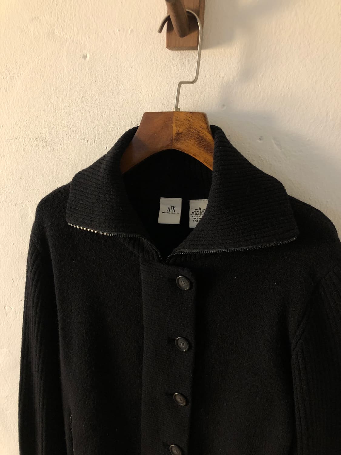 알마니 익스체인지 니트 집 상품이미지4