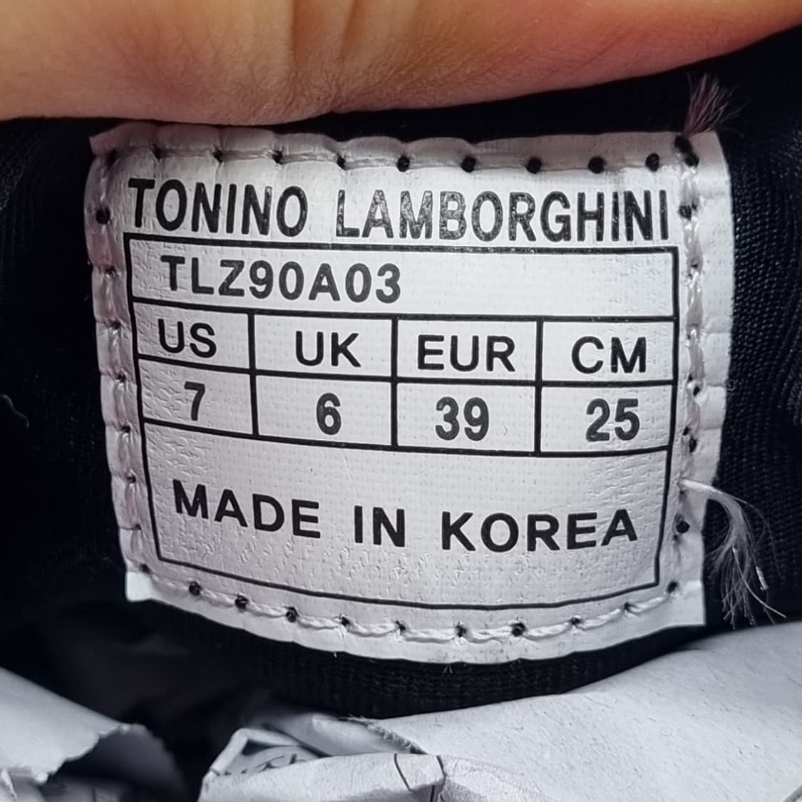 람보르기니 듀로 운동화 250 상품이미지6