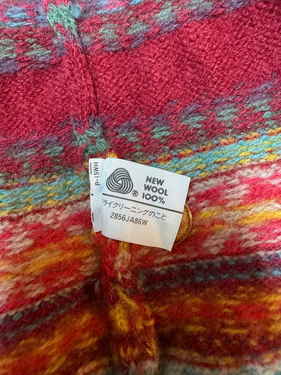 베네통 페어아일 카디건 상품이미지4