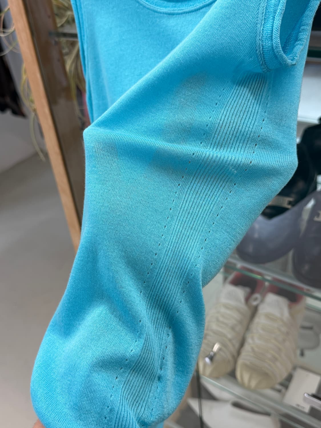 Turquoise sleeveless  상품이미지4